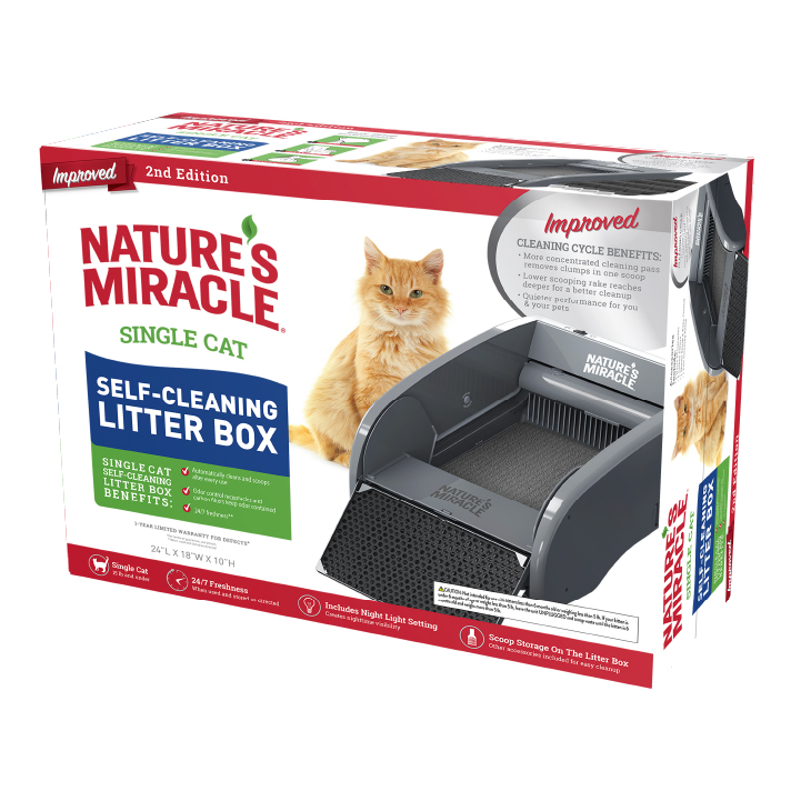 Cat litter clearance box maintenance